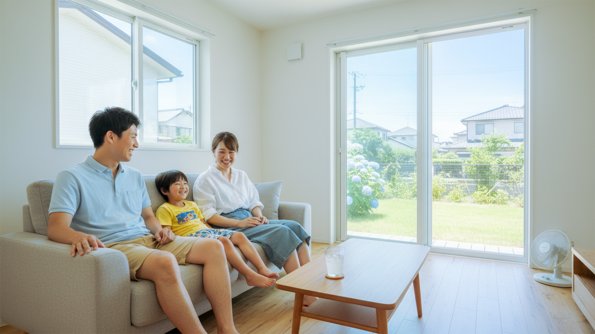 夏の熱気が入りにくい